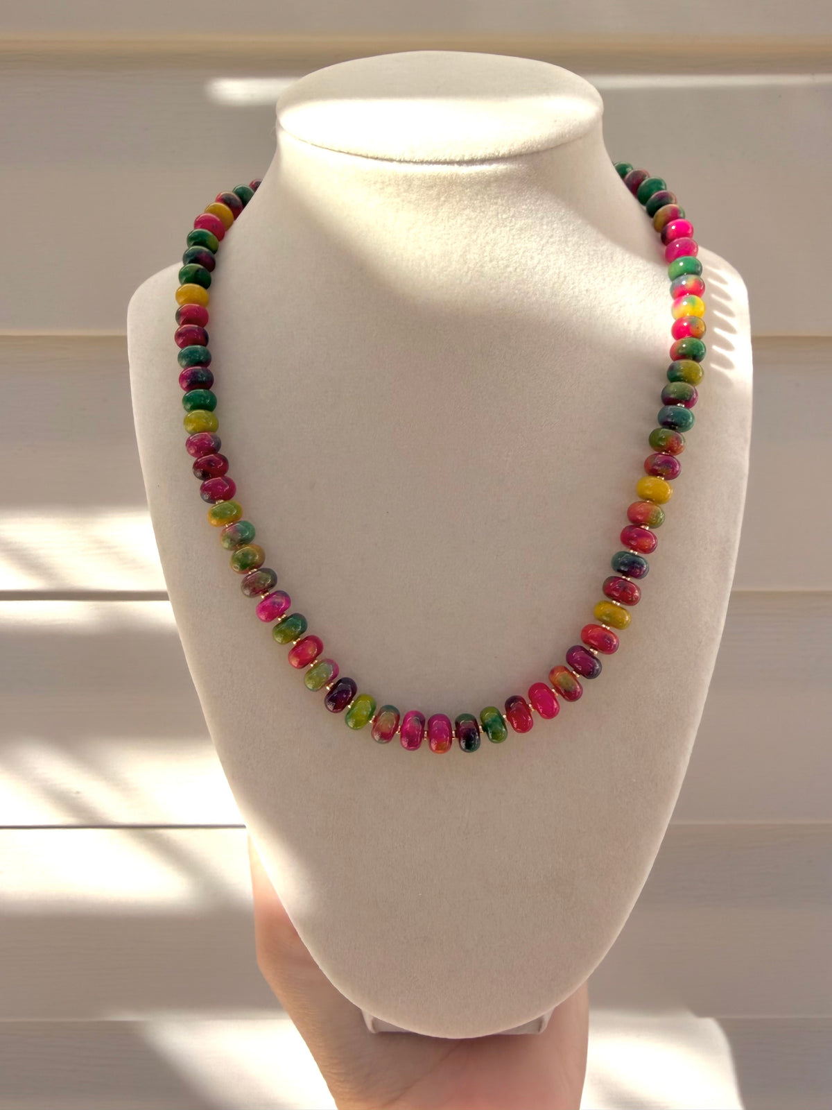 Sprinkles Beaded Necklace