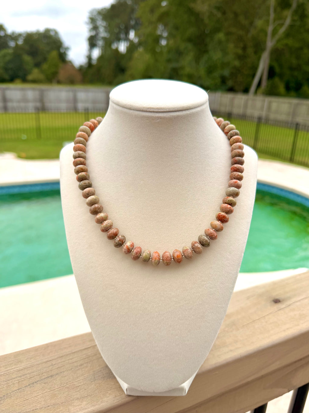 Terracotta Bloom Necklace