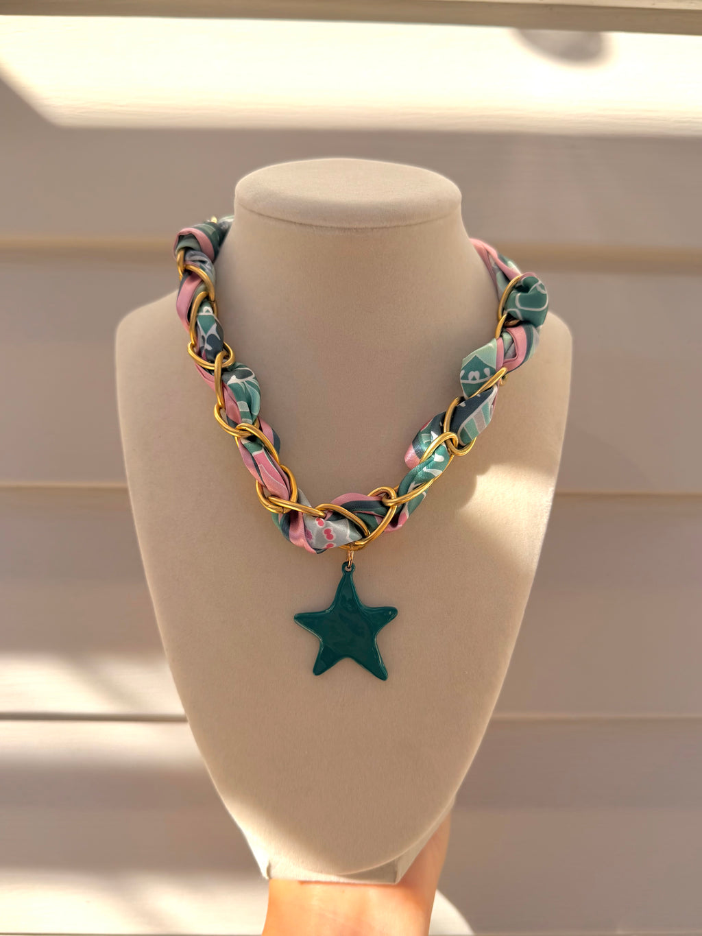 Star Scarf Necklace