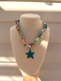Star Scarf Necklace