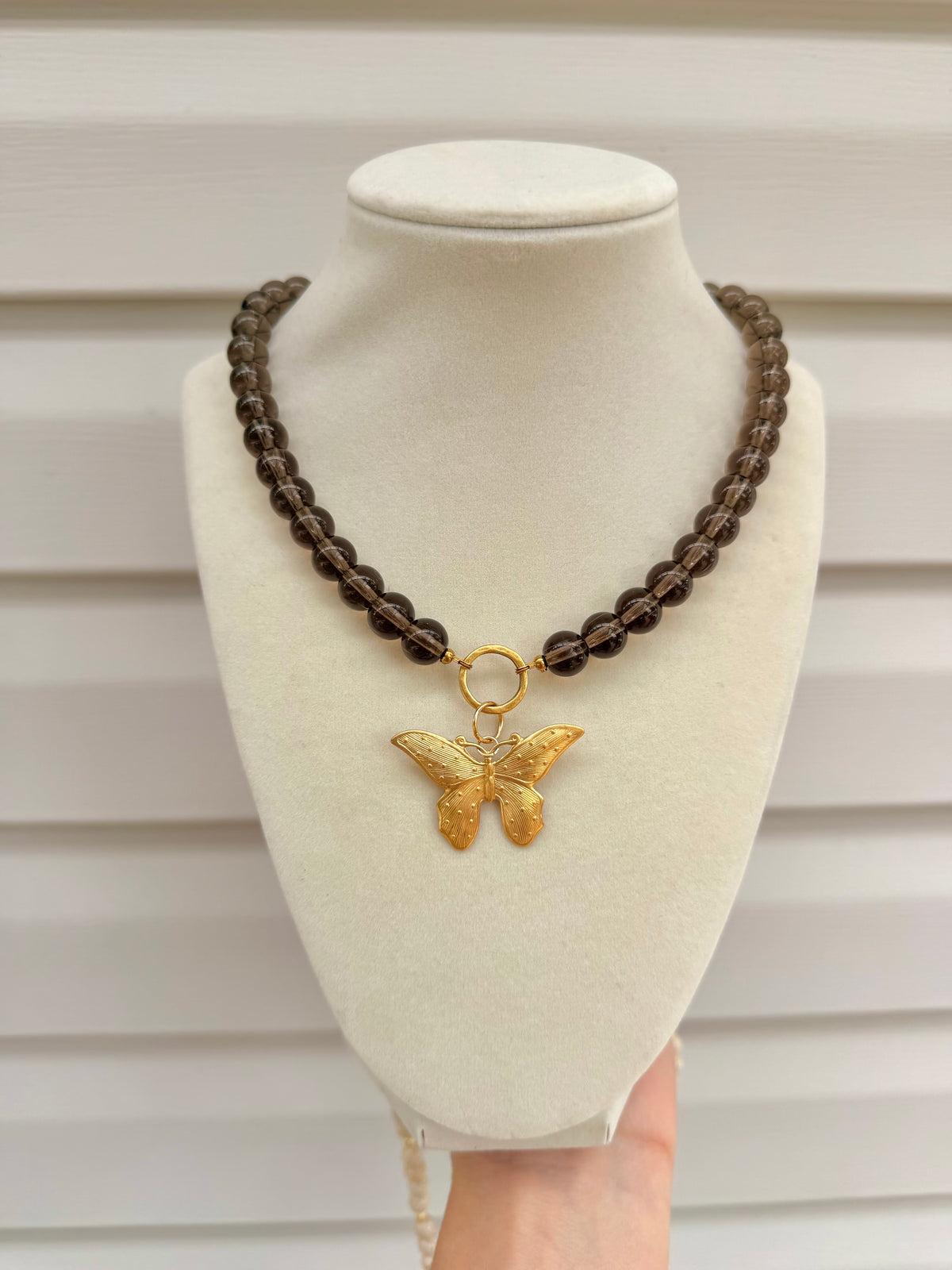 Hunter Butterfly Necklace