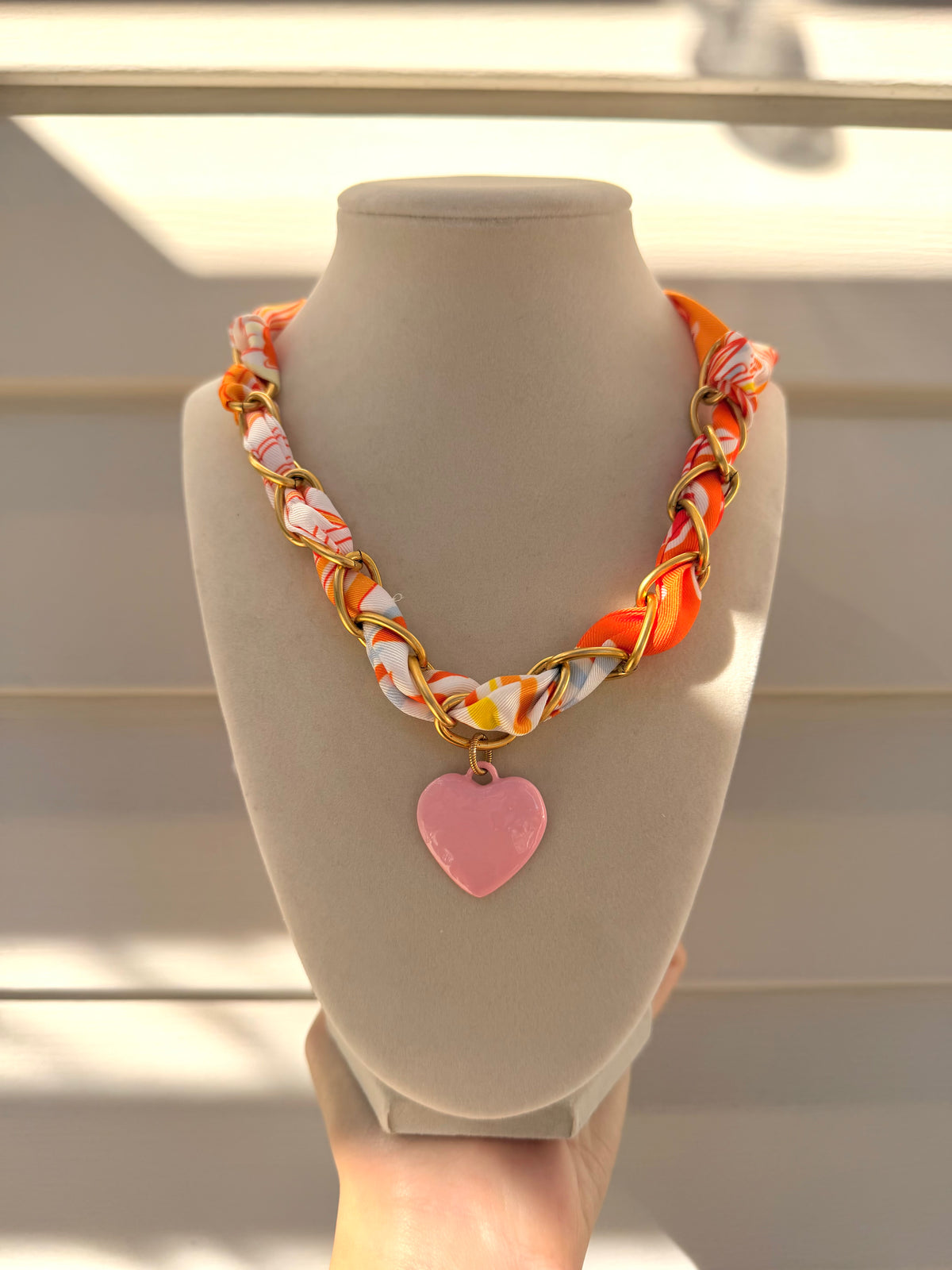 Orange Glow Necklace