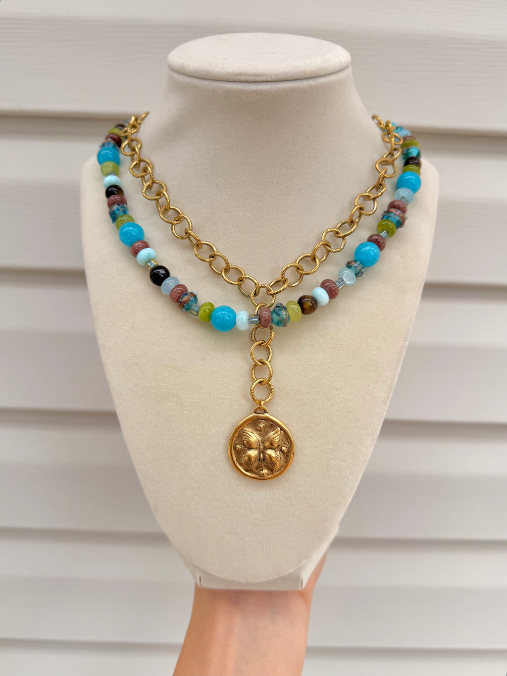 Butterfly Season Chain Necklace