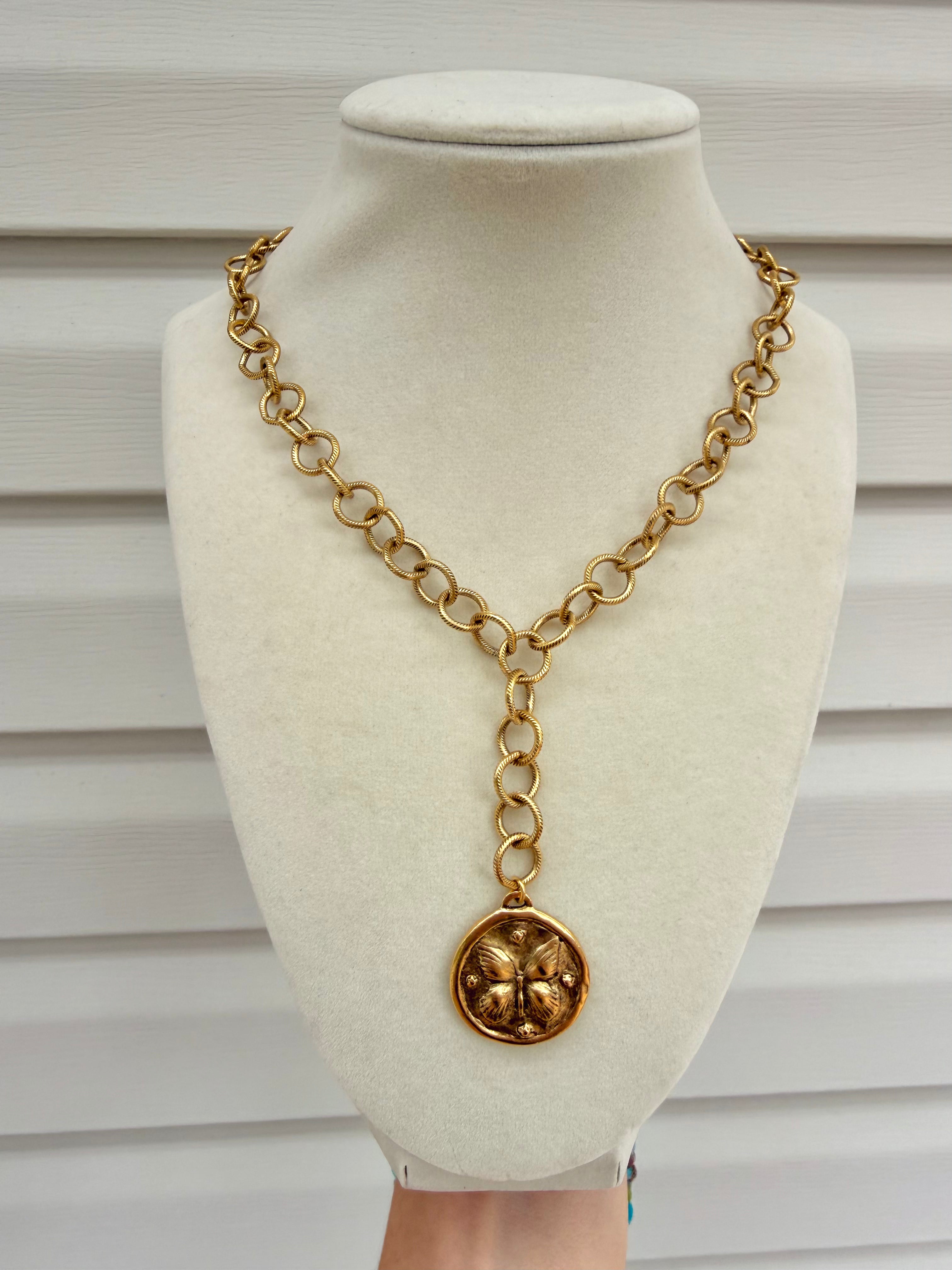 Butterfly Season Chain Necklace