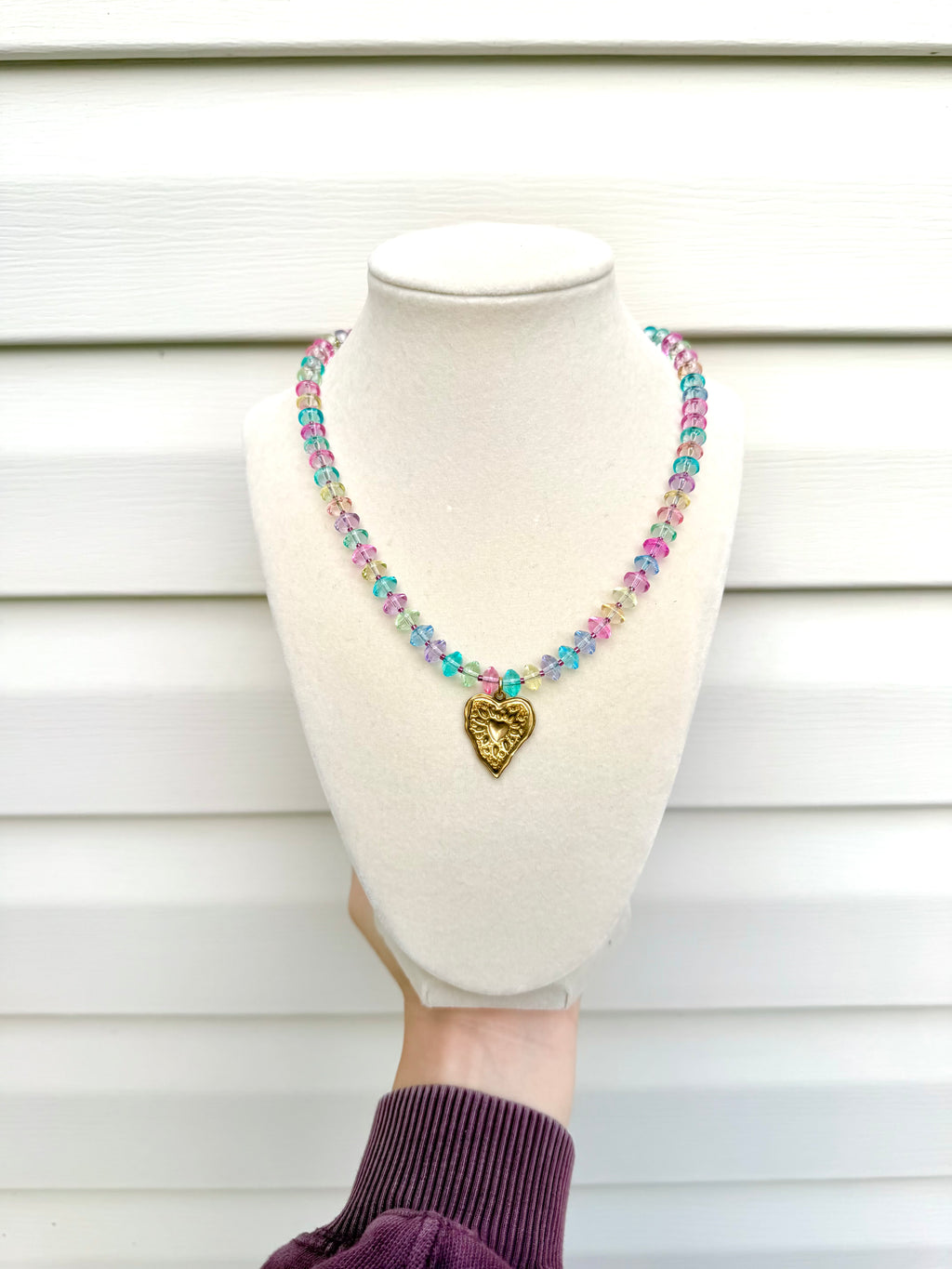Over the Rainbow Beaded Necklace