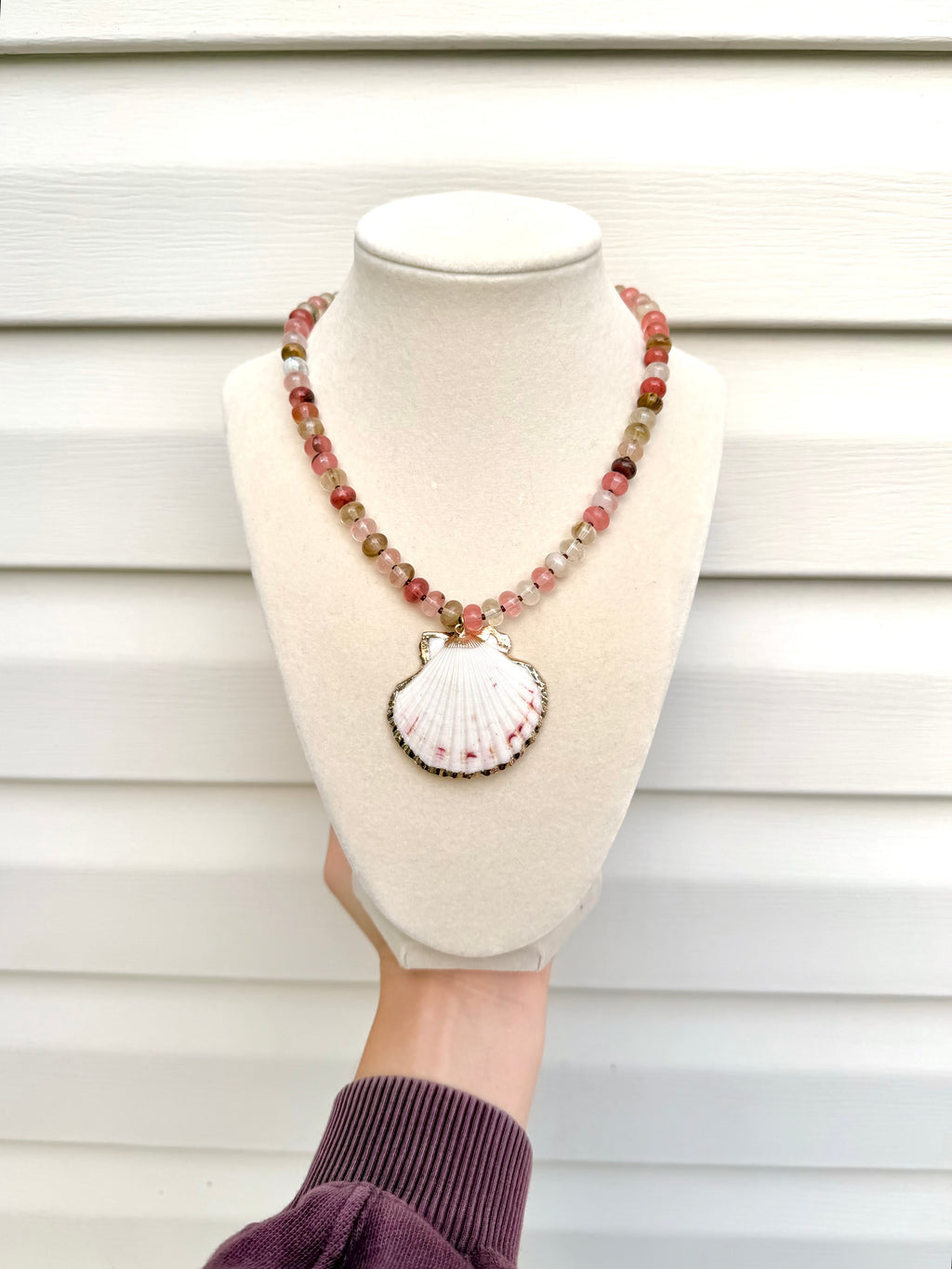 Cherry Shell Necklace